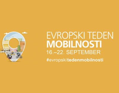 Evropski teden mobilnosti, 16-22. september #evropskitedenmobilnosti