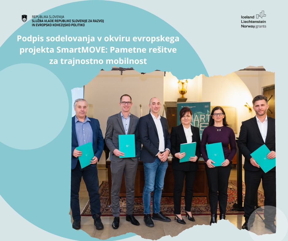 podpis sodelovanja SMARTMOVE