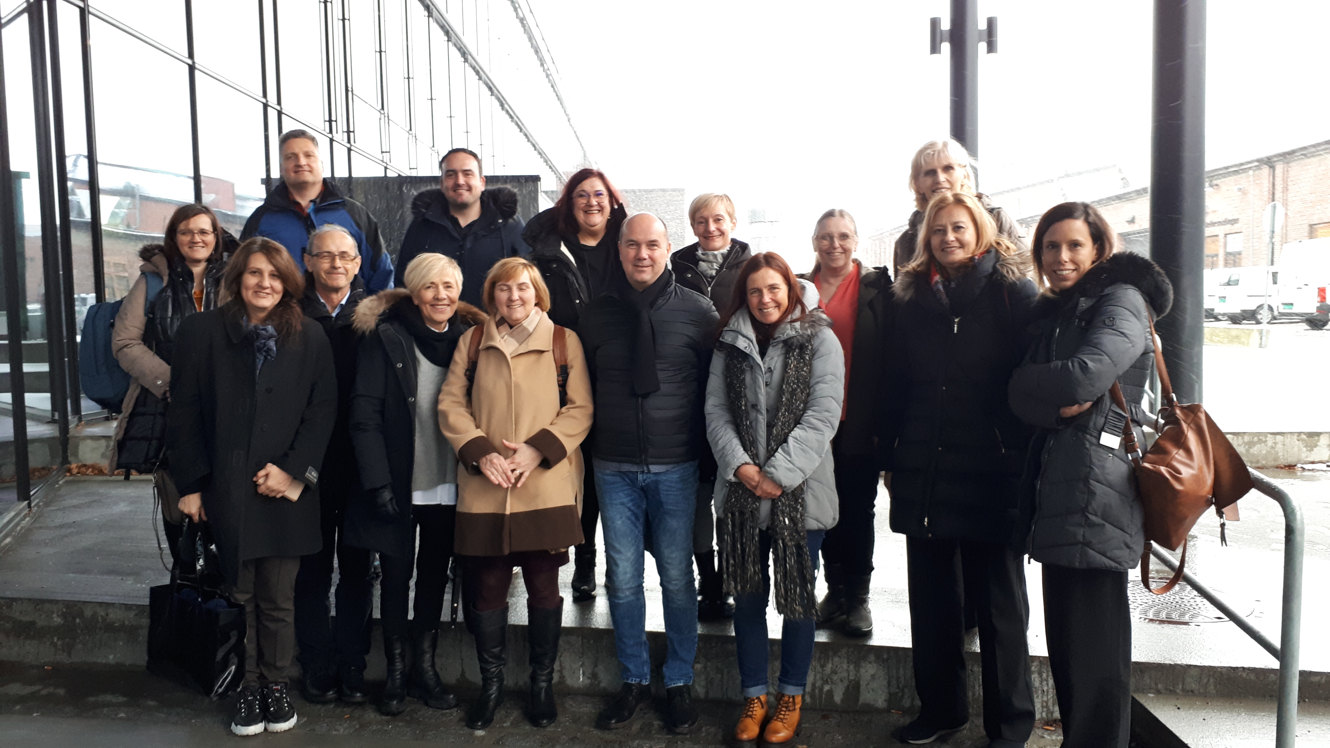 Group picture of study visit participants